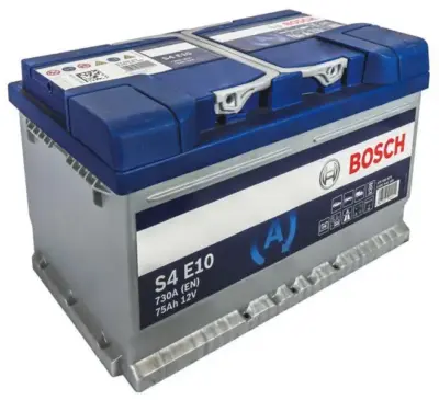 Batteria auto avviamento EFB 75 Ah alta durata ricambio veicolo
