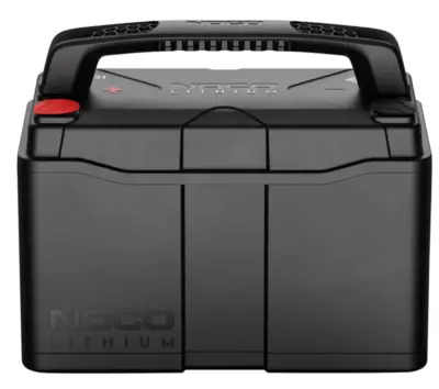Batteria litio ricaricabile 12V 120Ah alta capacità avviamento auto moto