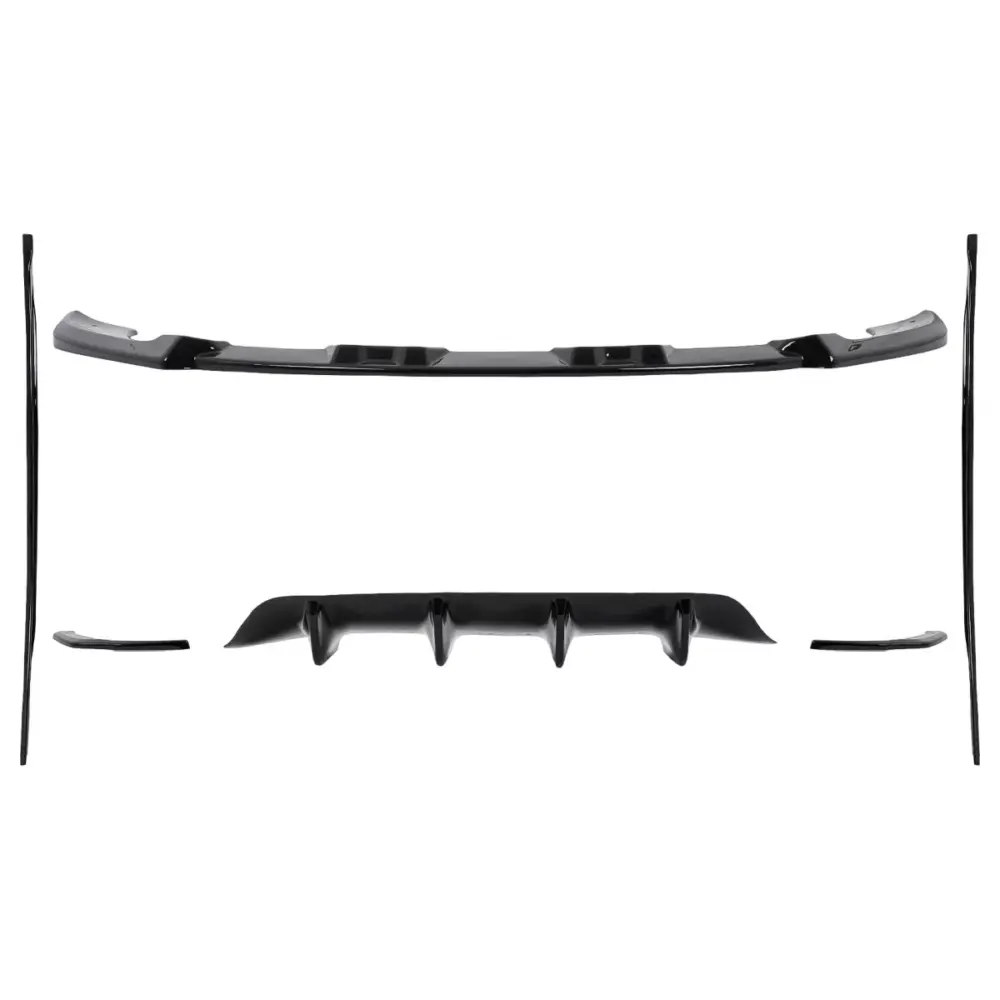 Body Kit Aerodinamico Nero per Mercedes GLB X247 Sport Line GLB35 2019-2023
