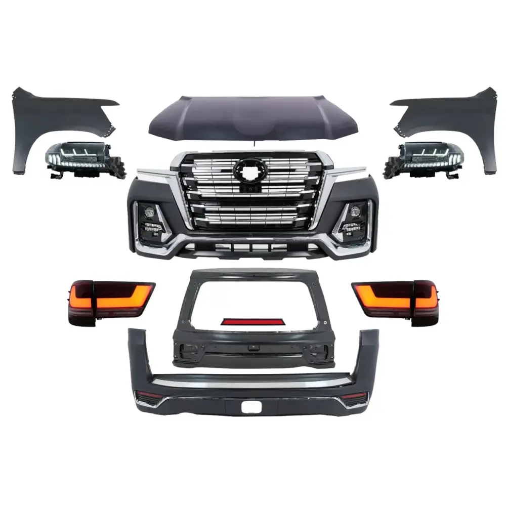 Body Kit Anteriore Retrofit Design 2022 per Toyota Land Cruiser J200 2008-2015