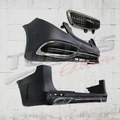 Body Kit Completo Anteriore e Posteriore per Mercedes Classe V W447 2014-2019