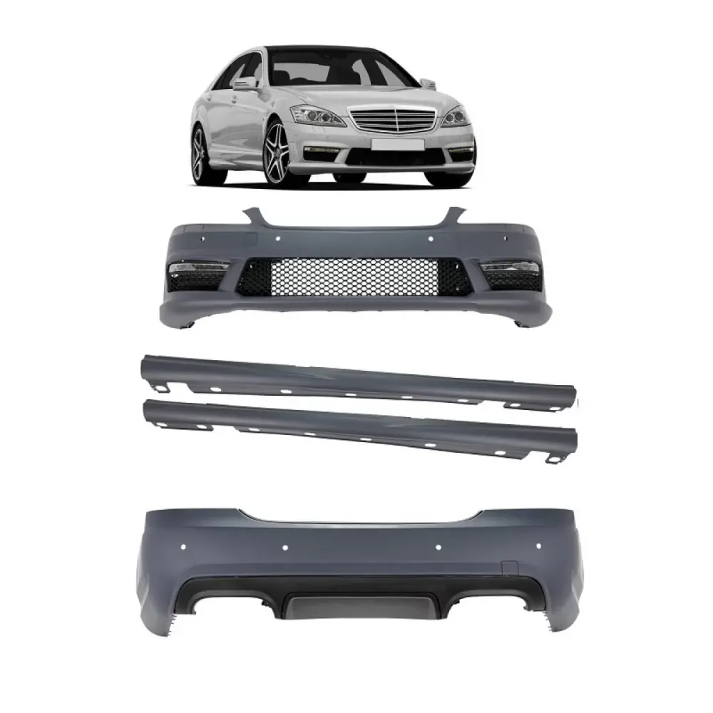 Body Kit Completo Anteriore Posteriore S65 Look per Mercedes Classe S W221 06-13