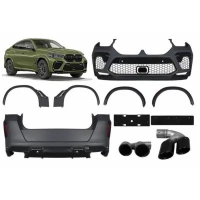 Body Kit Completo Paraurti Sportivi per BMW X6 G06 2019-2023 X6M Design