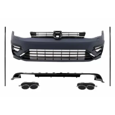 Body Kit Completo Paraurti Sportivi per Volkswagen Golf 7.5 Facelift 2017-2020