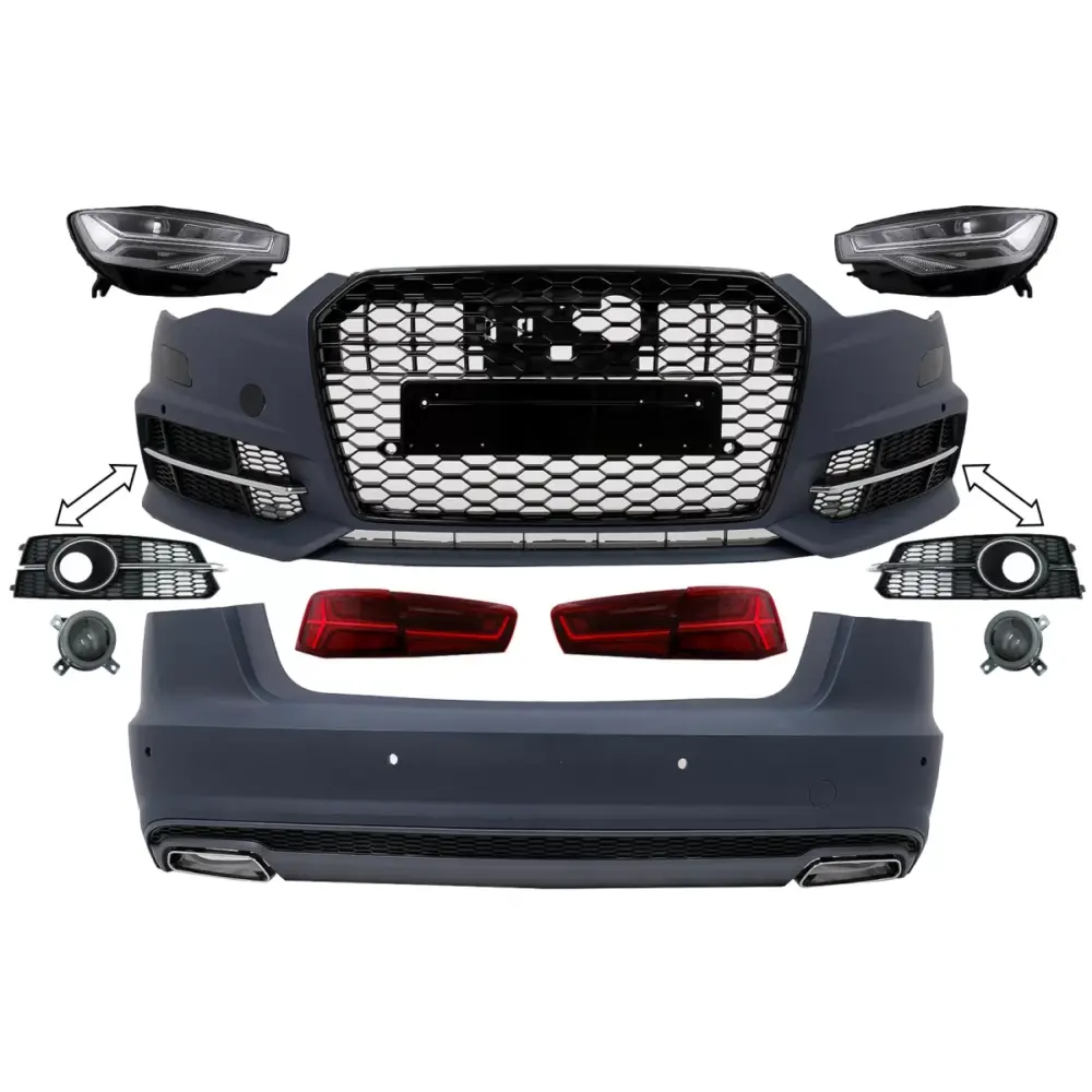 Body Kit Completo per Audi A6 C7 4G Berlina 2011-2017 Guida a Sinistra