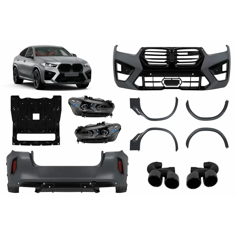 Body Kit Completo per BMW X6 G06 2019-2023 Conversione LCI 2023 X6M Design