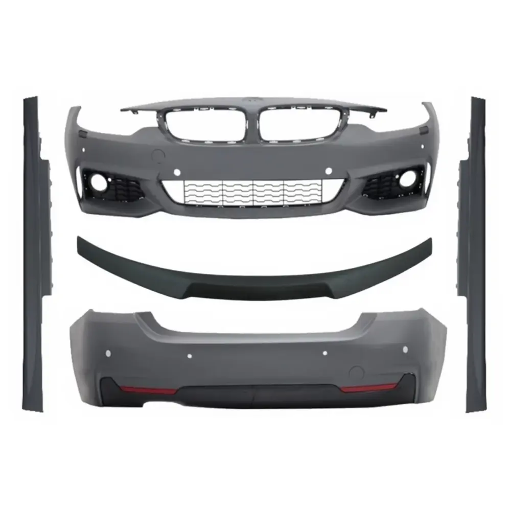 Body Kit con Spoiler Posteriore Opaco Sport per BMW Serie 4 F32 dal 2013