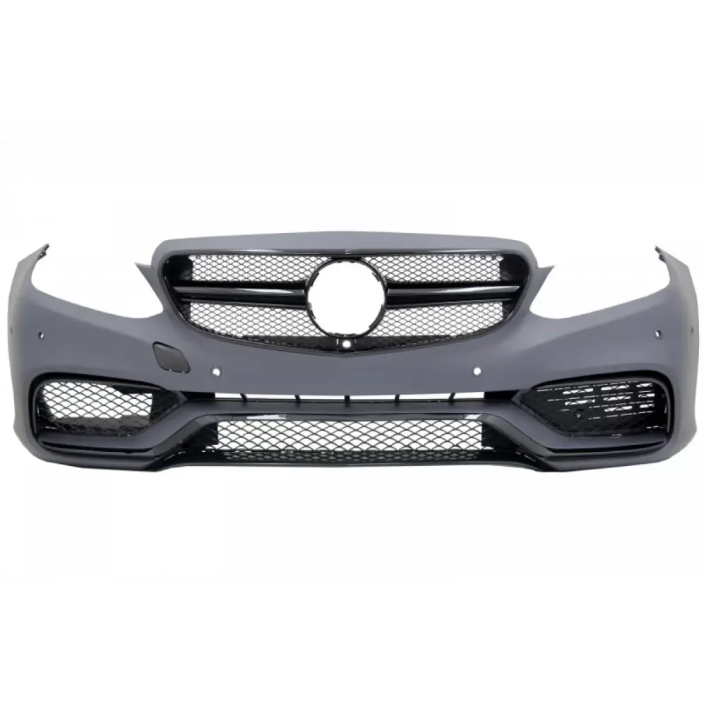 Body Kit Paraurti Anteriore con Terminali Scarico E63 Lucido Mercedes Classe