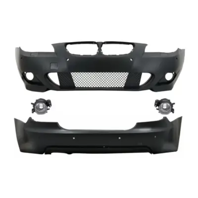 Body Kit Paraurti Anteriore M-technik con Sensori 18mm per BMW Serie 5 E60