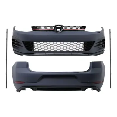 Body Kit Paraurti Anteriore Posteriore per Volkswagen Golf 7 Vii 2013-2017 GTI