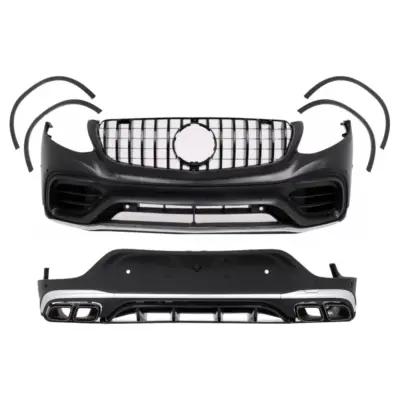 Body Kit Paraurti Sportivi C63 Design per Mercedes GLC Coupe C253 2015-2019