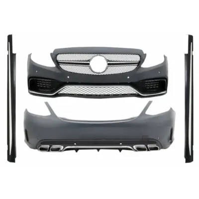Body Kit Paraurti Sportivo C63 Design per Mercedes Classe C W205 2014-2018