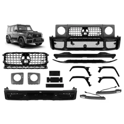 Body Kit Tipo B con Elementi Cromati per Mercedes Classe G W465 dal 2024