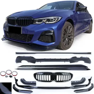 Bodykit Completo Performance in Nero Lucido per BMW Serie 3 G20 Berlina