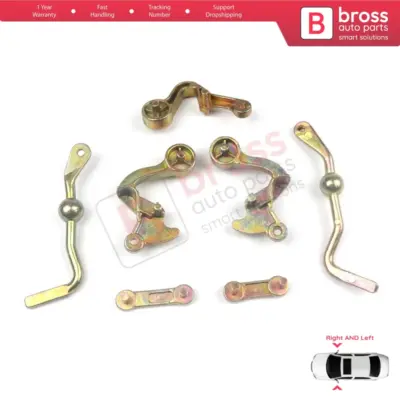 Braccio di Regolazione Specchio Laterale Destro e Sinistro per Mercedes W124