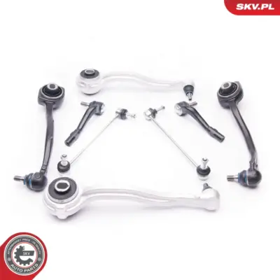 Braccio oscillante - kit 8 elementi per Mercedes Classe C (W203) 2033200489