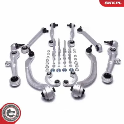 Braccio oscillante - kit anteriore Dx per Audi A4 B5 Avant (8D5) 8D0 407 505 D