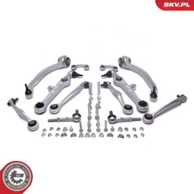 Braccio oscillante - kit anteriore Dx per Audi A4 B6 (8E2) 4B0 419 811 G