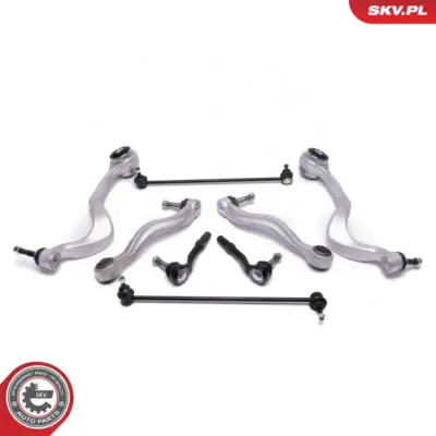 Braccio oscillante - kit anteriore Dx per BMW Serie 7 (E65 E66) 31 12 4 026 453
