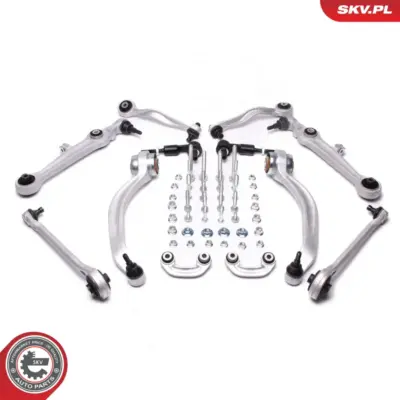 Braccio oscillante - kit anteriore Sx per Audi A8 D2 (4D2 4D8) 4B0 419 811 B
