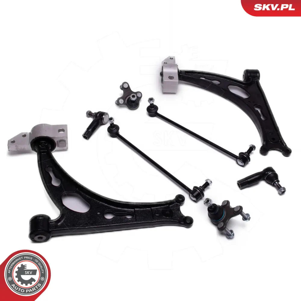 Braccio oscillante - kit per VW Golf V (1K1) Golf Plus V (5M1 521) 1K0407151AC