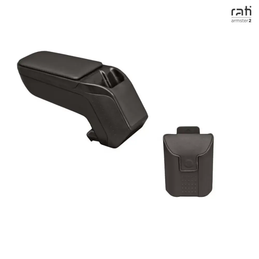 Bracciolo Armster 2 Nero per Skoda Octavia dal 2013 in Poi