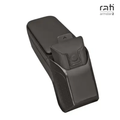 Bracciolo Armster 2 Nero per Skoda Octavia dal 2013 in Poi