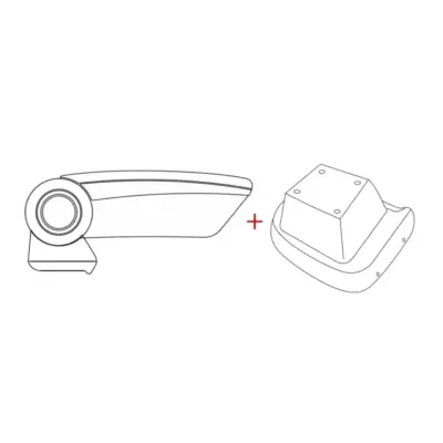Bracciolo Centrale con Ecopelle Nero Opel Zafira C Tourer 2011-2019