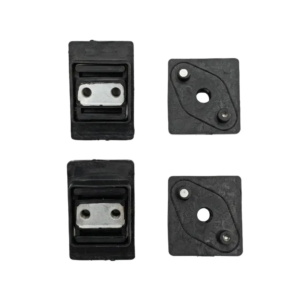 Buffer Superiore/inferiore Metallico 4 Pezzi per Mercedes Classe E W124 A124 C124