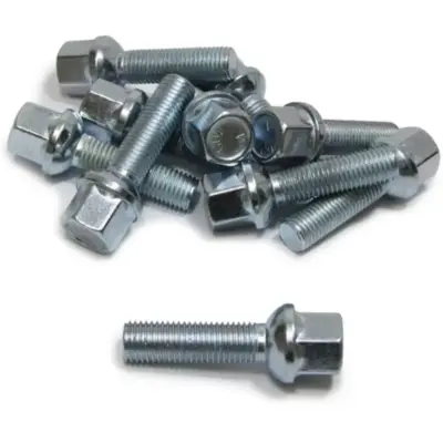 Bulloni Ruota 10 Pezzi M12x1.5 35mm per Seat