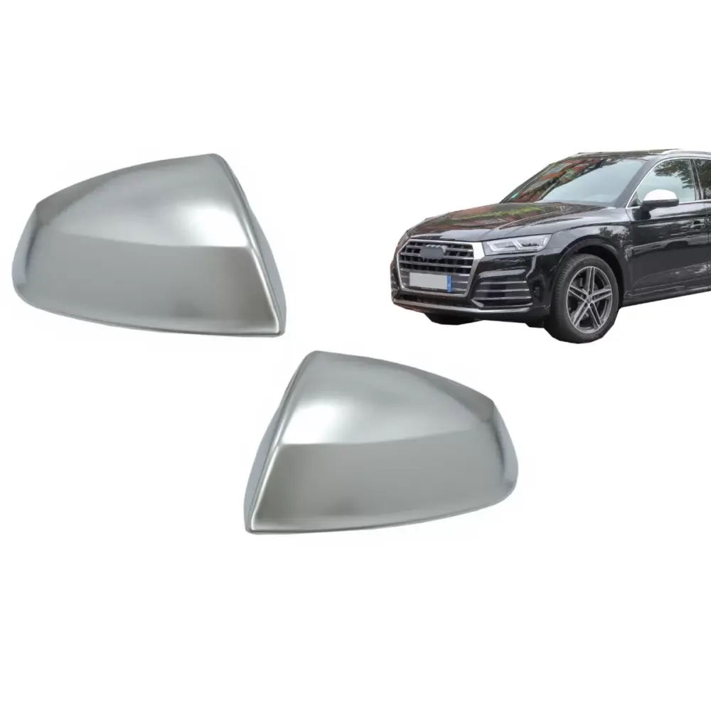 Calotte Specchietti Complete Alluminio Audi Q7 4M 2015-2019 Q5 2017-2020