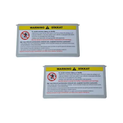 Calotte Specchietti Grigie - 2 Pezzi per Mercedes Classe C W203
