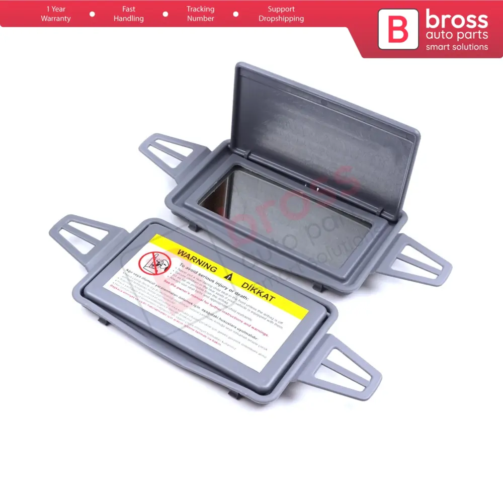 Calotte Specchietti Grigie Sinistra e Destra per Mercedes W210 W211