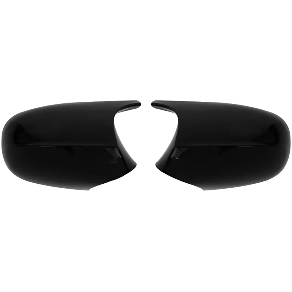 Calotte Specchietti Nero Lucido Anteriori per BMW Serie 3 E90 E91 E92 E93 LCI