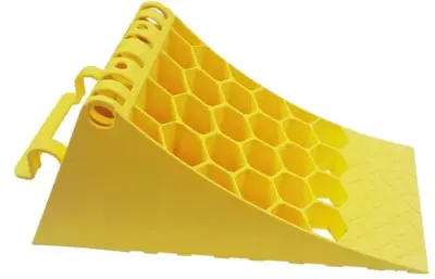 Calzatoia grande blocca ruote camion accessorio sicurezza antiscivolo robusta