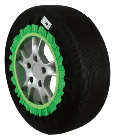 Calze da neve tessuto SoftGrip antiscivolo catene tessili