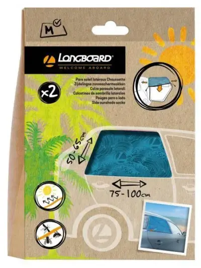 Calze parasole in tessuto elasticizzato protezione solare auto taglia media