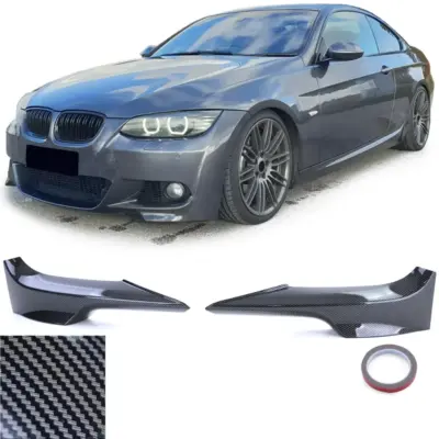 Canards Spoiler Splitter Effetto Carbonio per BMW Serie 3 E92 E93 2006-2010