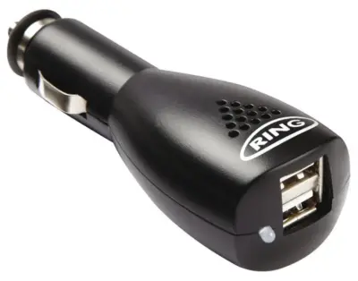Caricabatterie Auto 12 24V Doppia Porta USB Ricarica Rapida 3.5A