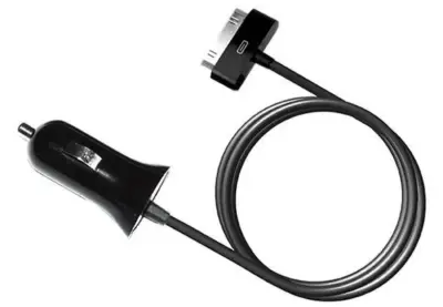 Caricabatterie auto cavo ricarica connettore 30 pin nero accessorio veicolo