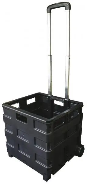 Carrello portatile pieghevole trolley trasporto leggero compatto richiudibile