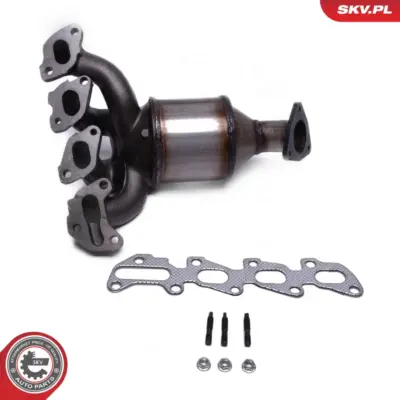 Catalizzatore per Opel Agila A (H00) Astra G Estate (T98) Corsa C (X01) 13106545