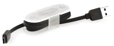 Cavi USB e micro USB reversibili neri