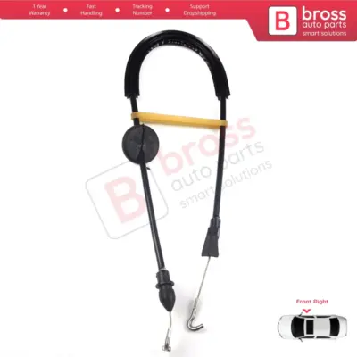 Cavo Bowden Apertura Porta Interna Anteriore Destro 58 cm per VW Caddy 2K