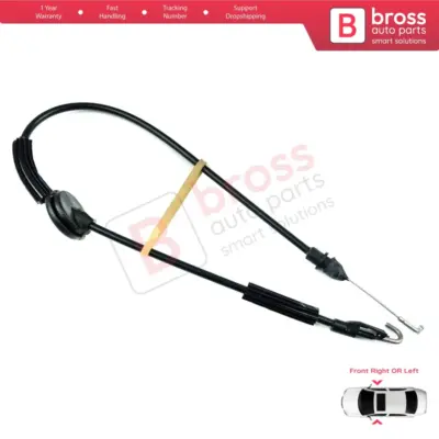Cavo Bowden Serratura Porta Anteriore per VW Passat B5 B5.5 1996-2005 Skoda 3U