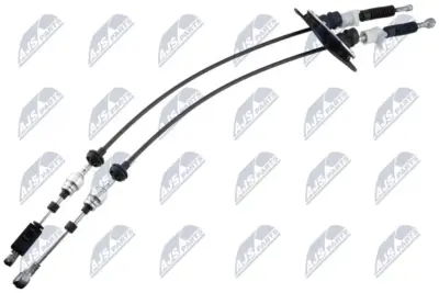Cavo Comando Cambio con Supporti Flessibili per Citroen Jumper I 94-02 Fiat