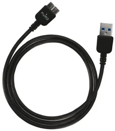 Cavo ricarica e dati micro USB 3.0 nero 150 cm accessorio auto smartphone