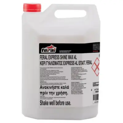 Cera Lucidante Express Shine Wax Feral 4L Universale