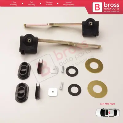 Cerniera Chiusura Tettuccio Sinistra e Destra per Opel Astra G BMW E46 E64