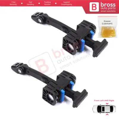 Cerniera Fermaporta Anteriore 2 Pezzi per Audi A5 Coupe Cabrio B8 2007-2017